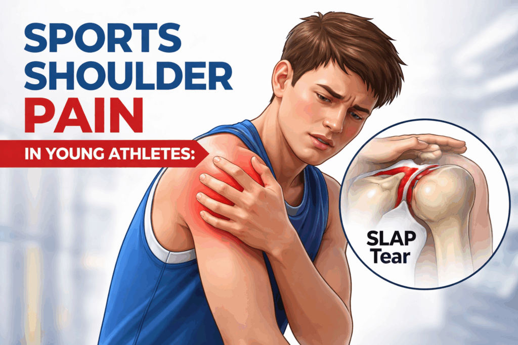 SLAP tear in young athletes