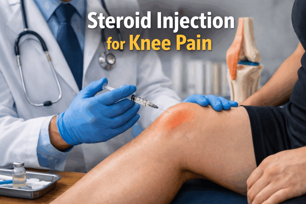 steroid injection for knee pain
