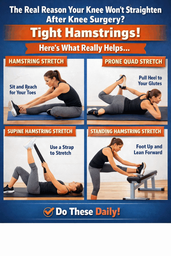 tight hamstrings after knee surgery