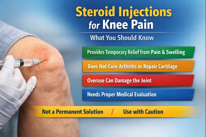 steroid injection for knee pain